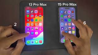 To Upgrade or Not: iPhone 15 ProMax vs iPhone 13 Pro Max Speed Test