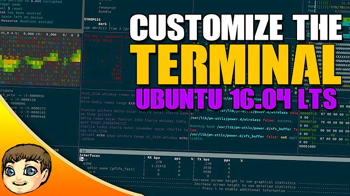 How to customize your terminal & a cool alternative // Ubuntu 16.04 Tips