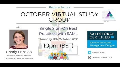 Single Sign-On & SAML with Charly Prinsloo