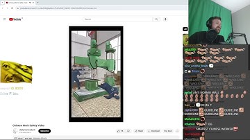 Forsen Reacts to Chinese Work Safety Video