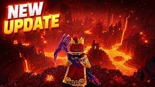 Minefun added Nether?! 😲🔥 ( BIG UPDATE ) #minefun #nether #minefunio