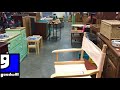 GOODWILL FURNITURE DRESSERS ARMCHAIRS SOFAS TABLES DECOR SHOP WITH ME SHOPPING STORE WALK THROUGH