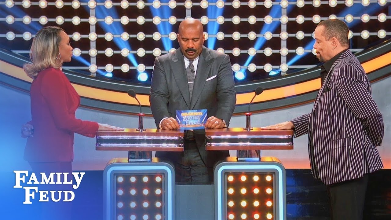 Ice-T & Vivica Fox face off! | Celebrity Family Feud