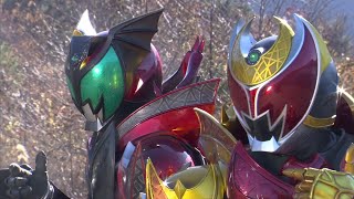Kamen Rider Emperor Kiva And Dark Kiva Vs Final Boss