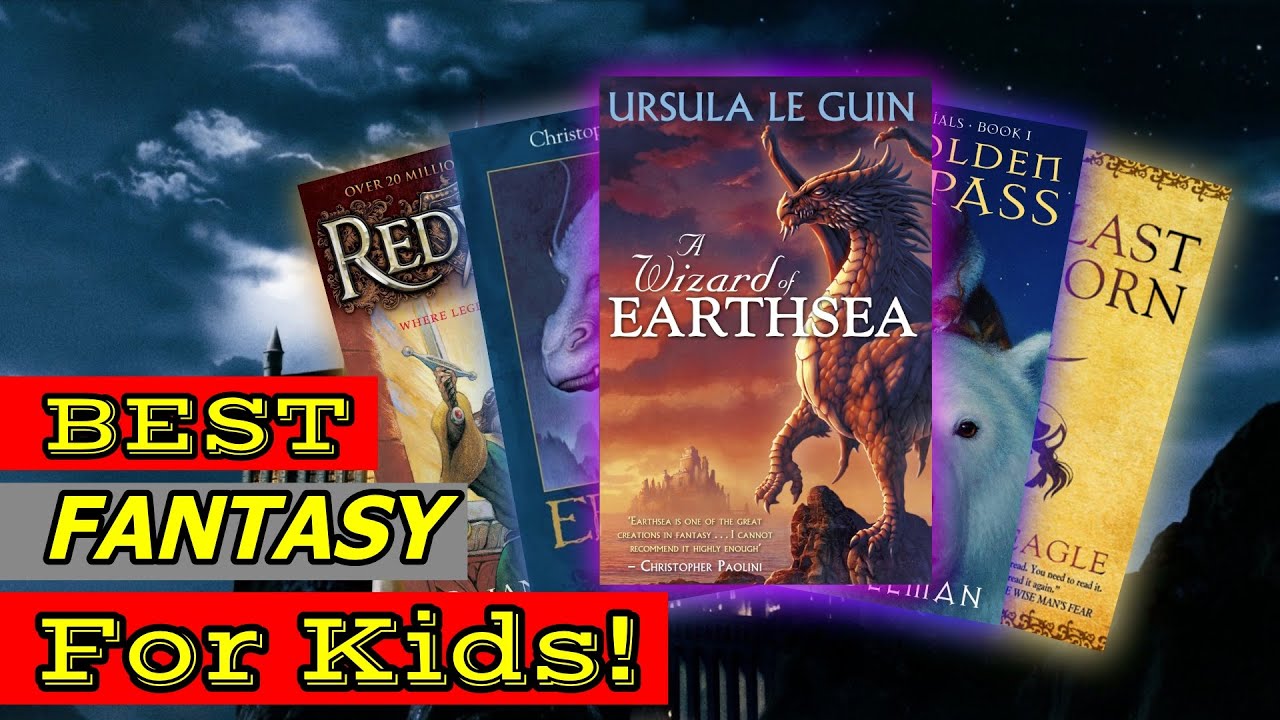 Best Fantasy Books For Kids Young Teens Youtube