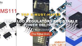 Cheap & Best Top 5 LDO Regulators For Stable Power Delivery Unboxing & Review - 5/10pcs MIC29302WU T