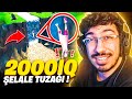 2000 IQ ŞELALE TUZAĞI !! EN KOMİK ANLAR !! ( Fortnite Battle Royale Türkçe )