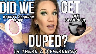 Tati Beauty Blendiful vs Beauty Blender Pocket Puff| Is it a dupe?