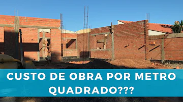 Como calcular o valor de uma construção?