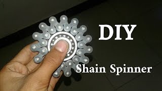 كيفية صنع سبنر من جنزير الدراجة._.DIY Chain spinner