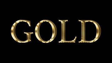 Create a Gold Text Effect in Photopea