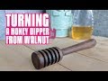 Turning A Walnut Honey Dipper On A Midi Lathe - Book Builds Episode 1 Turning A Walnut Honey Dipper On A Midi Lathe - Book Builds Episode 1
