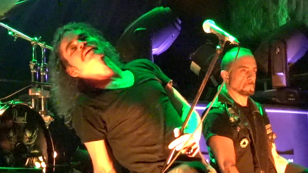 Overkill live at O2 Academy, Islington, London on 21st March 2019
