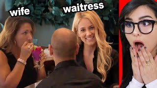 Waitress Flirts With Husband In Front Of Wife (WWYD)
