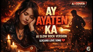 AY AYATEN KA | AI Slow Rock Version 🎸💔 | Ilocano Love Song #ilocanorockmusic #ilocanosong