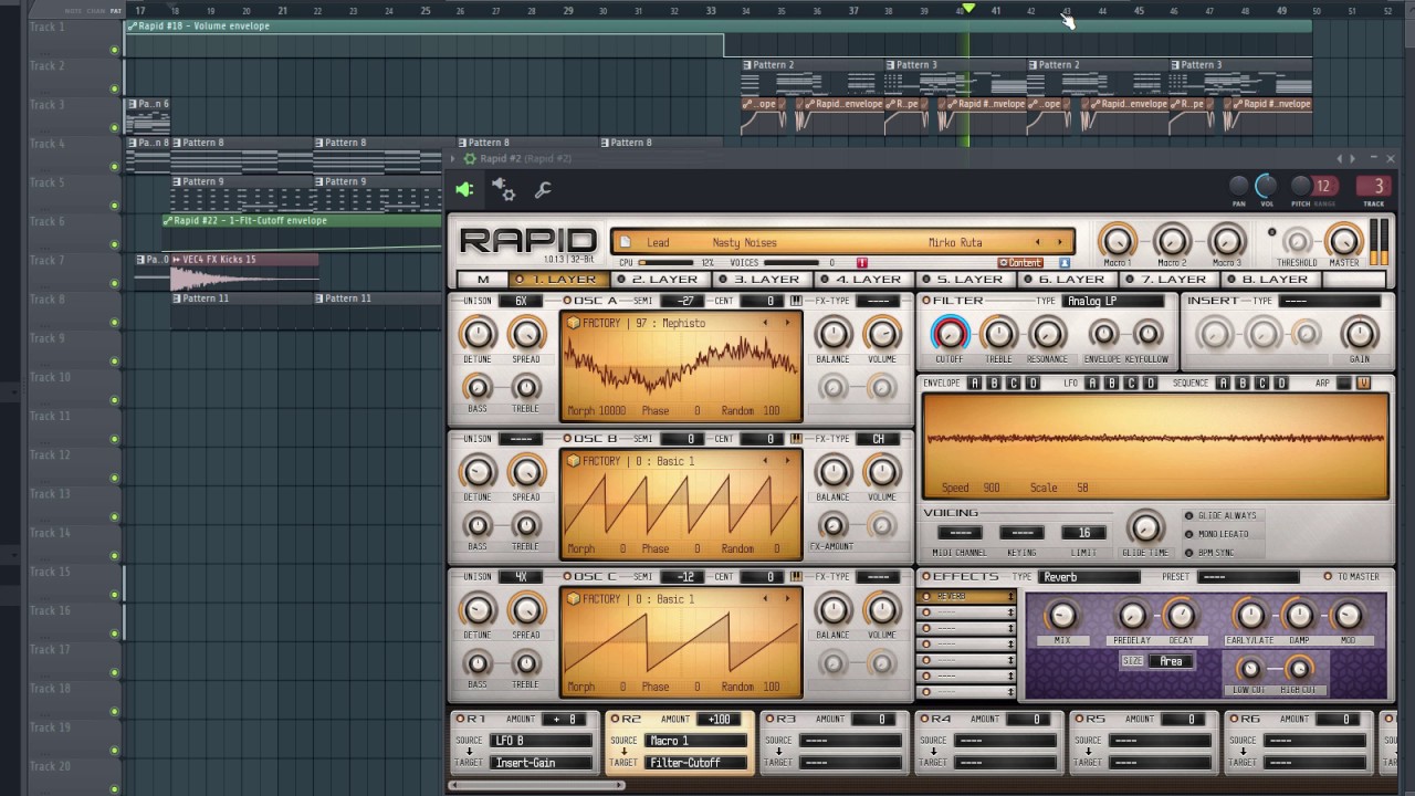 Parawave RAPID Future Bass Demo made with the Factory Content