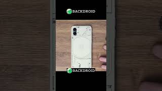 🚀📱 Experience the Future: Nothing Phone 1 #backdroid
