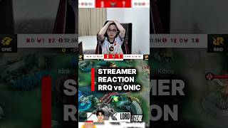 Streamer Reaction Rrq Vs Onic  Mplid S17 Week 1 Day 3