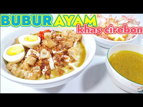 Resep Bubur Ayam Cirebon
