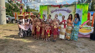 Myanmar New Year water Festival in Florida. Pajmab lub 30 Nyob Florida. 5-4-2024