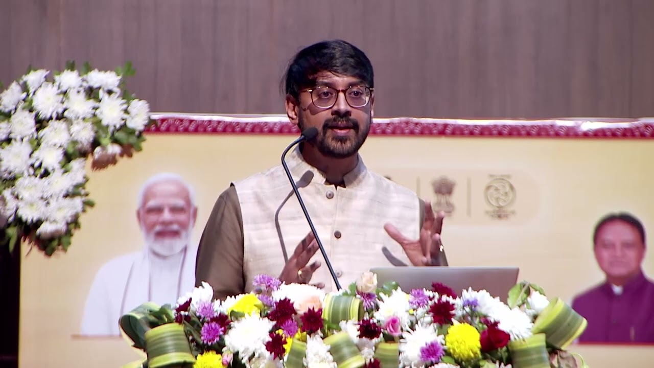 Prof Manjul Bhargava at NEP Event, Odisha