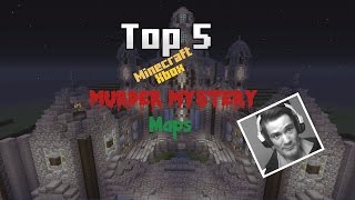 Top 5 Murder Mystery Maps -|- Minecraft Xbox