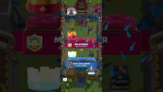 I played a match in Class royal
