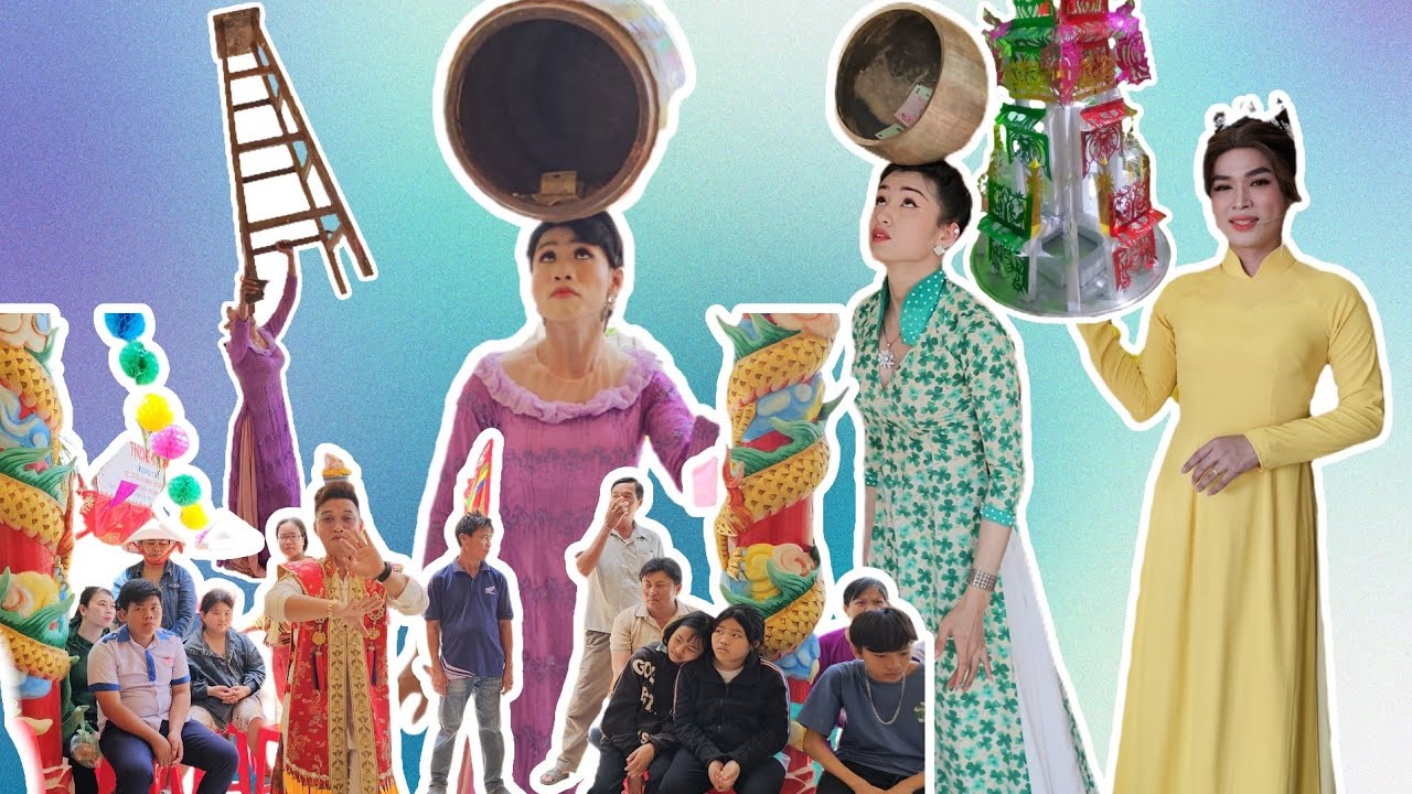 ĐOÀN BÓNG RỖI LONG DUY  _ca sang múa phụng cúng BÀ CHÚA XỨ CỔ MIẾU LỄ KỲ YÊN //SANGTRANVLOG