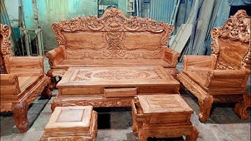 Bàn Ghế Hoàng Gia Tân Cổ Điển Gỗ Hương Đá Bàn Ghế Luois Hoàng Gia 6 Món Bàn Ghế Phòng Khách Đẹp