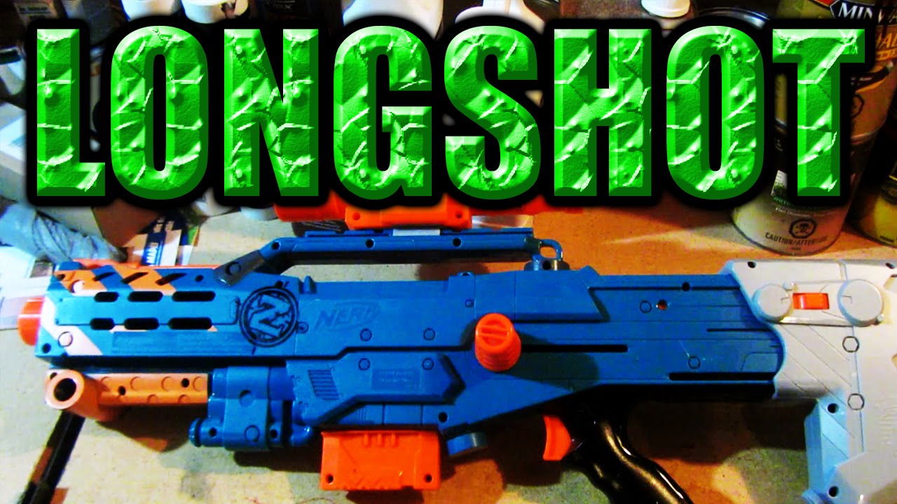 Nerf Longshot ZombieStrike CS-12 Review
