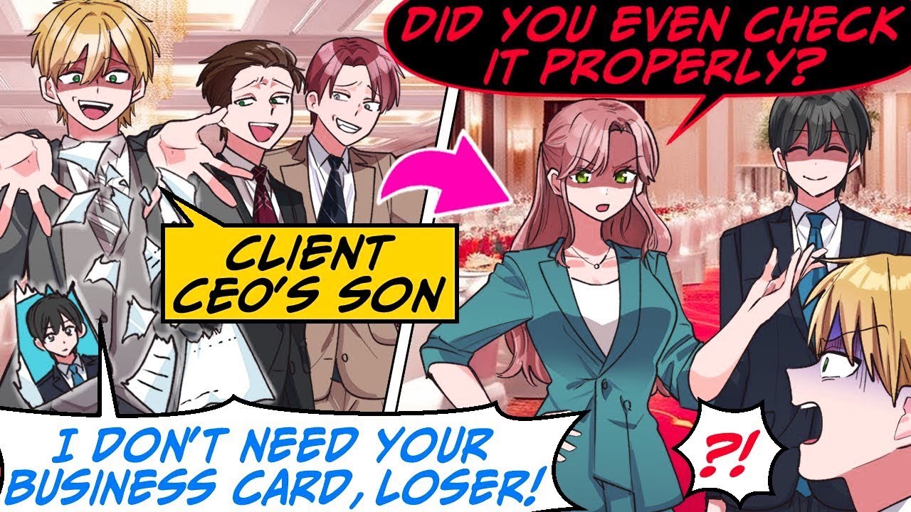 He Ripped My Card in Arrogance—But I Ended Up Signing His Company’s Contract [RomCom Manga Dub]