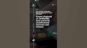 PCI-DSS 4.0 Exam Prep: Disposal of Card Holder Data #cybersecurity