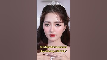 Tone makeup #douyin đang hot có phù hợp khi làm cô dâu không ? #Trangmakeup #Trangwedding