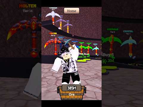 From NOOB to PRO ⛏️ in Roblox Pickaxe Tycoon! #roblox
