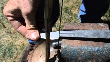 How to make a trade point for primitive archery hunting