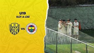 U19 Elit A Ligi Ankaragücü - Fenerbahçe