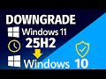 NÃO GOSTOU DO WINDOWS 11 25H2?? VOLTE PARA O WINDOWS 10 SIMPLES E FÁCIL COM ESSE TUTORIAL!!