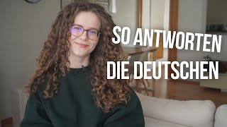 So antworten Muttersprachler | Deutsche Umgangssprache (mein letztes Video)