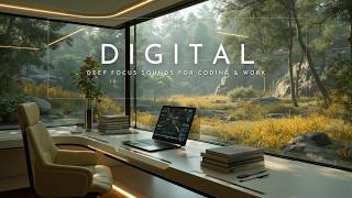 Ambient Focus Music for Minds Floating Through Digital Fog | Deep Focus Sounds for Coding & Work