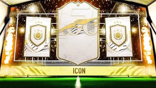 I OPENED ALMOST 10 ICON PACKS | FIFA 21 ULTIMATE TEAM | BAHASA MALAYSIA