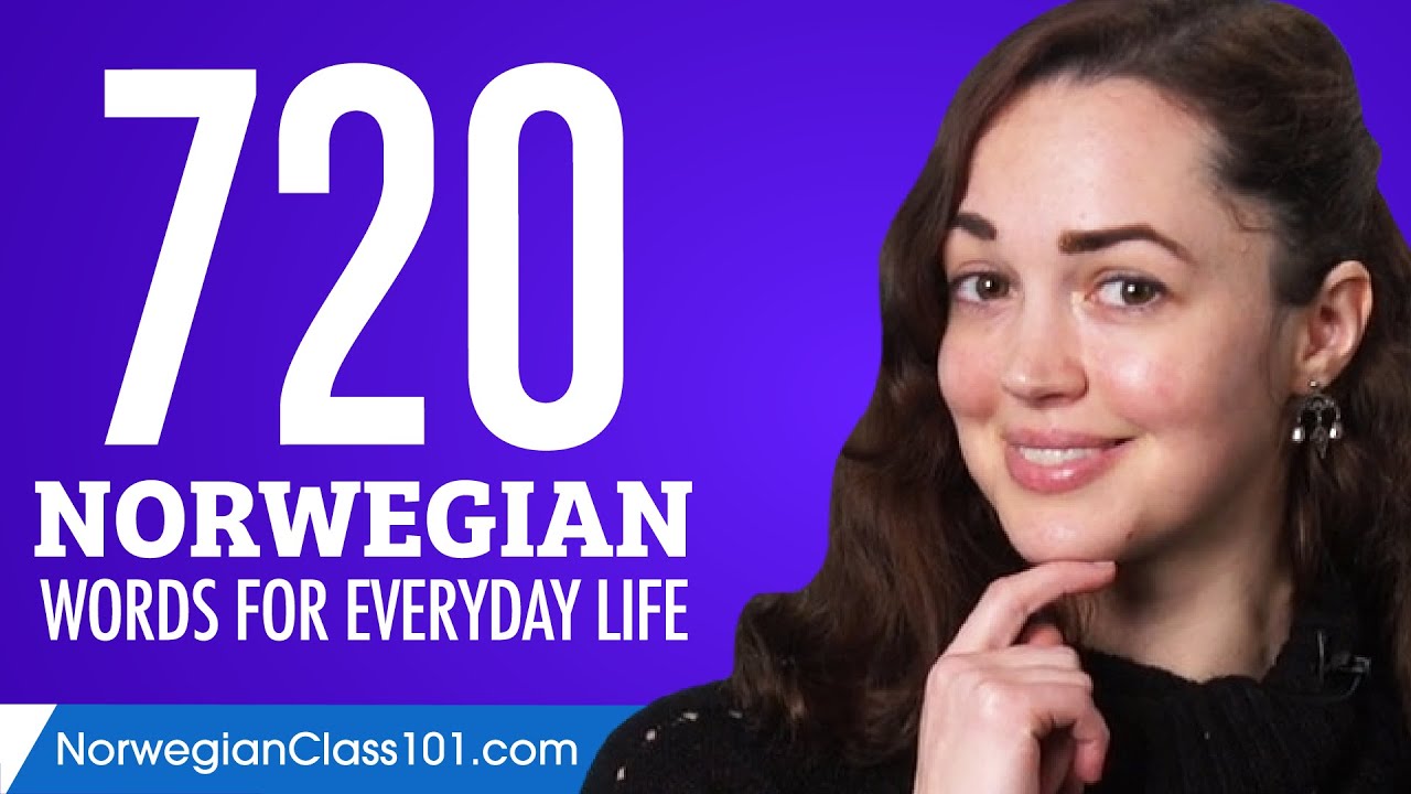 720-norwegian-words-for-everyday-life-basic-vocabulary-36-youtube