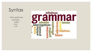 Cap Linguistics- Hanouw SED 366