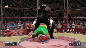 Def Jam 2K17 - Busta Rhymes vs Santos - Da Office - Kane Attacks