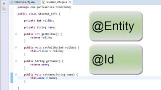 Hibernate Tutorial Part 4 b   How to create the first Hibernate Application in Eclipse  Hands on