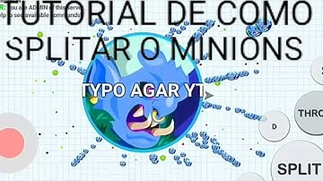 TUTORIAL DE COMO SPLITAR OS MINIONS NO BLOB.IO