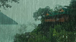 Relaxing Rain To Sleep In 10 Minutes - Best Rain Sounds In Misty Forest