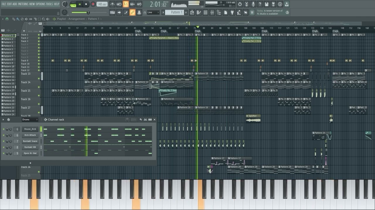 FL Studio Instrumental Synth Rock + Dubstep Song (Mawn - Garden of the Gods)