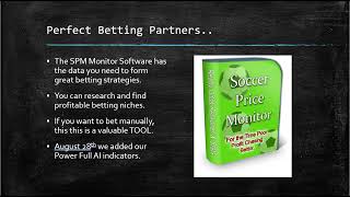 Football (Soccer) powerful software, now available to get you on the right side of the ledger