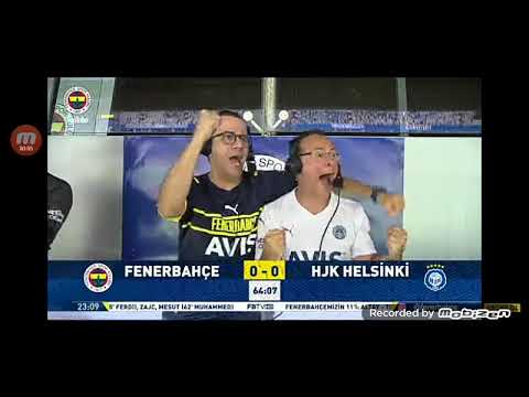 Fenerbahçe 1-0 Helsinki Fb tv gol sevinci