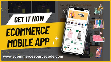 Ecommerce Mobile App | in Flutter | Android & iOS | With Admin Panel & Website Integration